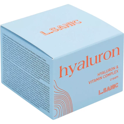 L.SANIC крем д/лица суперувлажняющий с гиалуроновой кислотой и витаминами 50мл